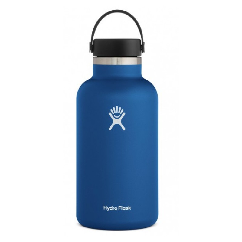 64 Oz Wide Mouth Hydro Flask Authorized (New Style) with Std Flex Cap Lid
